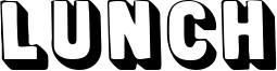 Lunch Font