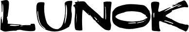 Lunok Font
