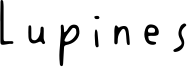 Lupines Font