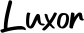 Luxor Font