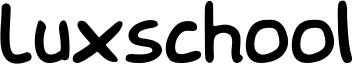 Luxschool Font