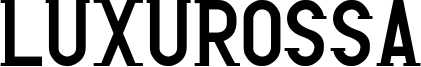 Luxurossa Font