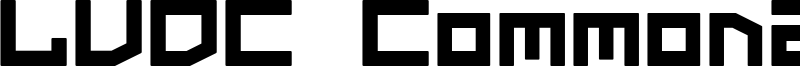 LVDC Common2 Font