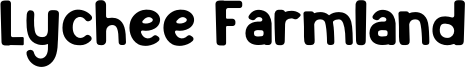 Lychee Farmland Font