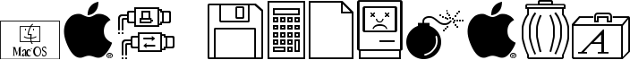 Mac Dingbats Font