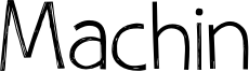 Machin Font