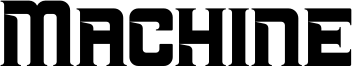 Machine Font