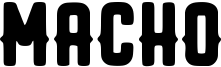 Macho Font