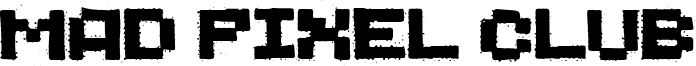 Mad Pixel Club Font
