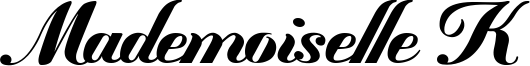 Mademoiselle K Font
