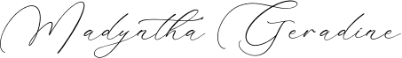 Madyntha Geradine Font