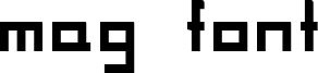 MAG.ttf