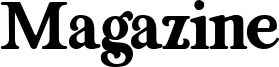 Magazine Font