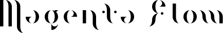 Magenta Flow Font