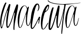 Magenta Font