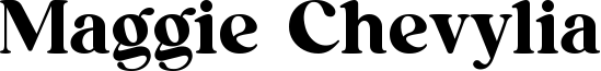 Maggie Chevylia Font