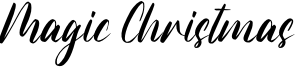 Magic Christmas Font