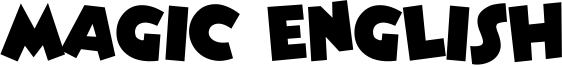Magic English Font