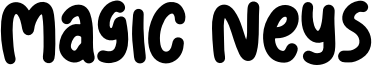 Magic Neys Font