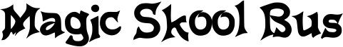Magic Skool Bus Font