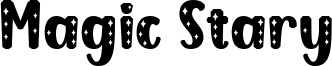 Magic Stary Font