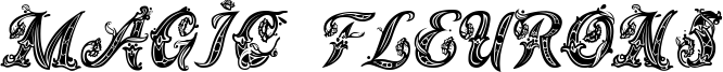 Magic Fleurons Font