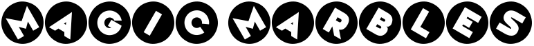 Magic Marbles Font
