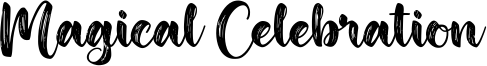 Magical Celebration Font