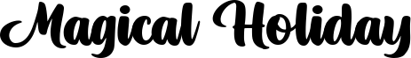 Magical Holiday Font