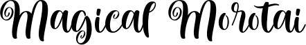 Magical Morotai Font