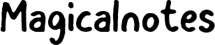 Magicalnotes Font
