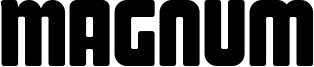Magnum Font