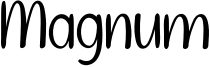 Magnum Font