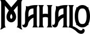 Mahalo Font