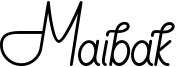 Maibak Font