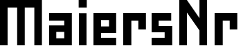 MaiersNeueNr8_Pro_Halbfett.otf