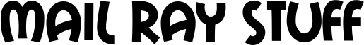 Mail Ray Stuff Font