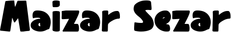Maizar Sezar Font