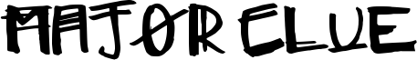 Major Clue Font