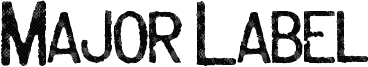 Major Label Font