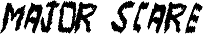 Major Scare Font