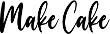 Make Cake Font