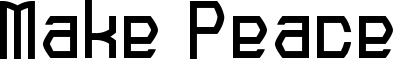 Make Peace.ttf