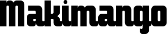 Makimango Font