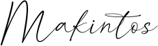 Makintos Font