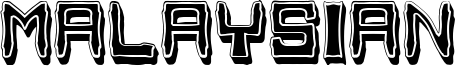 Malaysian Font