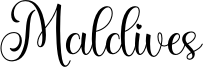 Maldives Font
