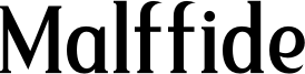 Malffide Font