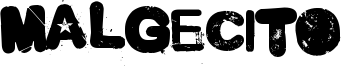 Malgecito Font