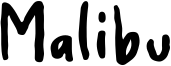 Malibu Font